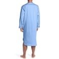 thumbnail image 4 of Pompotops Robe Musulmane pour Homme, Taille Moyenne, Manches Longues, Col Montant, Boutonnée, Tenue d'Intérieur, Confortable, Ample, Robe de Nuit, en Solde, 4 of 8