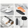 thumbnail image 3 of Cordless Cordless Clothes Dry Iron Rapid Heating Folding Small Portable Handheld Iron Wrinkle Remover for Home Travel, 3 of 7