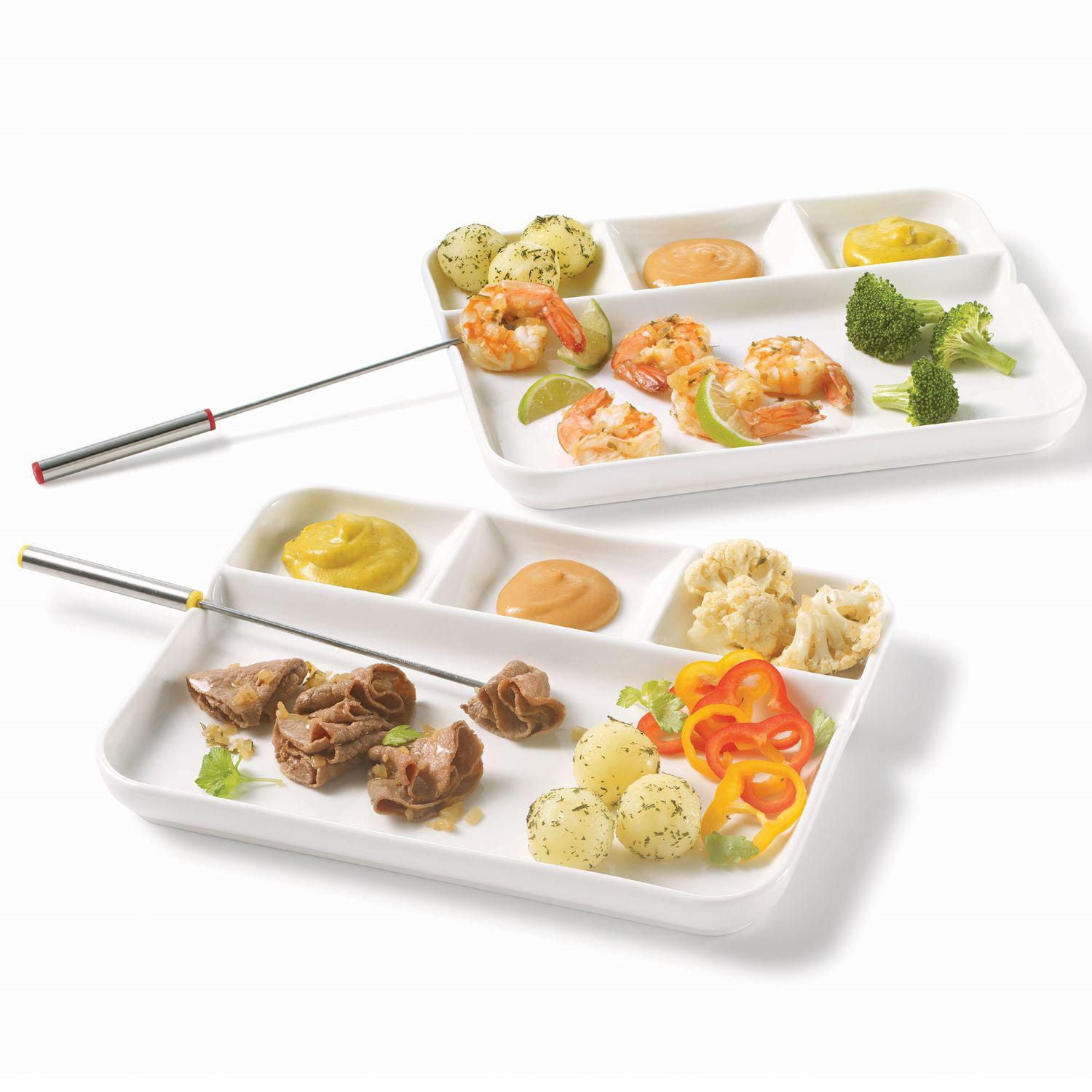 Assiette à fondue 2 pièces STARFRIT