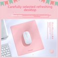 thumbnail image 2 of Creative waterproof thickened game leather mouse pad large Japanese cute fresh artistic office table mat, 2 of 5