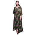 thumbnail image 1 of Bimba Kaftan de Plage Floral, Paréo de Bikini, Robe Maxi pour Femmes, Long Caftan-S-L, 1 of 5