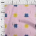 thumbnail image 1 of oneOone Cotton Poplin Fabric Small Motif Ikat Print Sewing Fabric BTY 42 Inch Wide, 1 of 4
