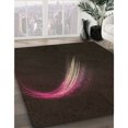 thumbnail image 3 of Ahgly Company Tapis Rectangulaire Lavable en Machine Intérieur Transitionnel Brun Foncé, 2 Pieds x 3 Pieds, 3 of 7