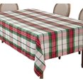 thumbnail image 2 of SARO 5002.M70140B 70 x 140 Po. Nappe Rectangulaire à Motif Vernor à Carreaux pour les Fêtes Multicolore, 2 of 4