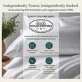 thumbnail image 2 of California Design Den Twin XL Fitted Sheet Only - 100% Cotton Sateen, Soft and Breathable -Light Grey, 2 of 10