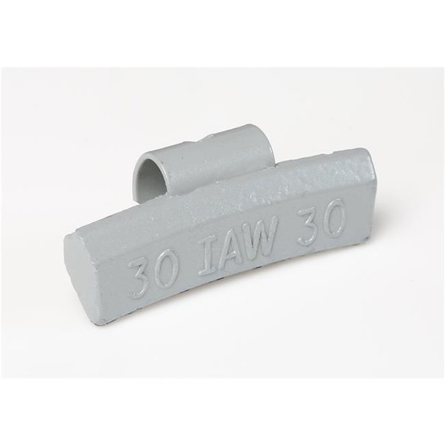 Plombco PLO10723 15g Iaw Style Plasteel Clip-On Wheel Weight