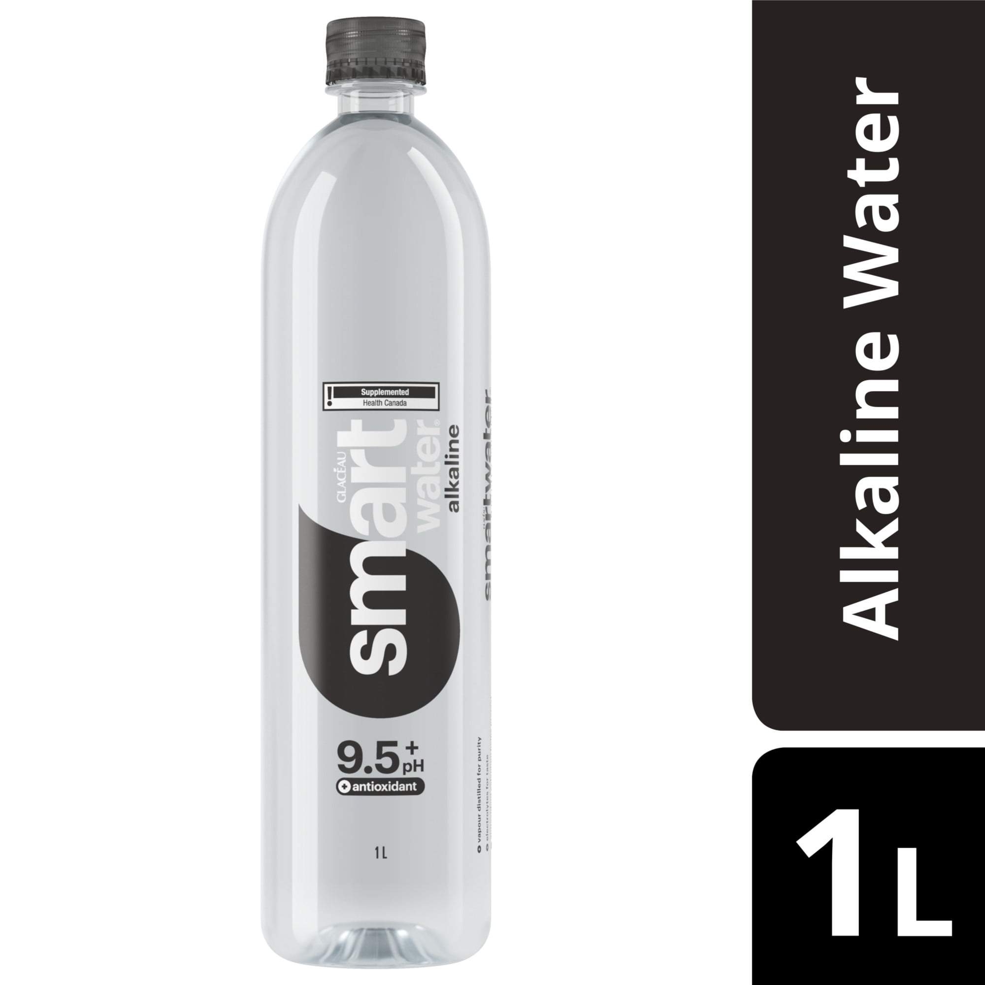 Glaceau Smartwater Alkaline with Antioxidant Bottle, 1 Liter