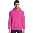 thumbnail image 1 of Hanes Mens ComfortBlend EcoSmart Pullover Hoodie Sweatshirt, M, Wow Pink, 1 of 3