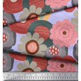 thumbnail image 3 of Soimoi Velvet Fabric Flower Artistic Fabric Prints By Yard 58 Inch Wide, 3 of 3