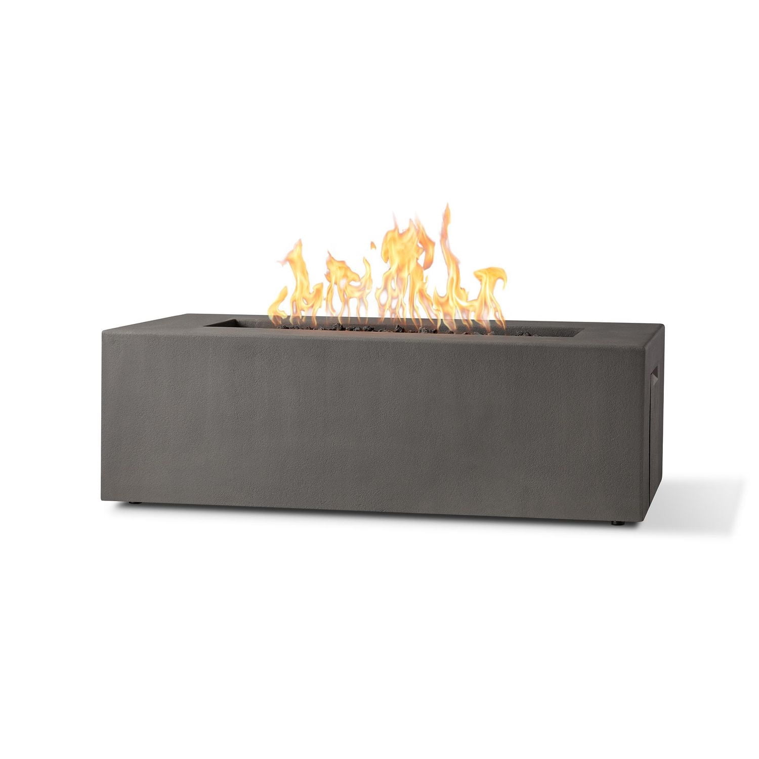 Real Flame Foyer Extérieur Rectangle au Propane de 60 po Estes avec Réservoir Caché en Carbone par Jensen Co.