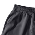 thumbnail image 4 of Summer Shorts Military Tactical Shorts for Men Men’s Short Mens Drawstring Shorts with Pockets Cargo Shorts Mens Men's Cargo Shorts for Work, Dark Gray, 4 of 7