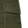 thumbnail image 3 of ShomPort Full Length Pants for Mens Elastic Waistband Full Length Straight Patchwork Chinos Comfy Basic Pants with Multi-Pockets, 3 of 8