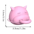 thumbnail image 3 of Protège-biberon en Silicone à Fermeture Rotative Impression 3D en Forme de Vache Housse de Carton de Lait pour Boisson Bébé Maison Randonnée Camping, 3 of 9