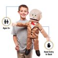 thumbnail image 4 of 25" Pops, Peach Grandfather, Full Body, Ventriloquist Style Puppet, 4 of 5