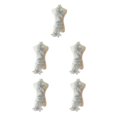 thumbnail image 2 of relayinert Belle Robe en Dentelle Florale Applique Patch pour Robes de Mariage Uniques Robe de Mariage Unique Dentelle Applique Gris 5Set, 2 of 6