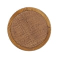 thumbnail image 3 of Tabouret de Comptoir Sans Dossier Whit Avec Assise en Rotin, Noyer, 3 of 6