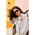 thumbnail image 2 of FEISEDY Classic Siamese One Piece Sunglasses Nice Rimless Stylish Retro Design for Women Men B2574, 2 of 6