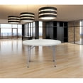 thumbnail image 2 of NPS BTR Series Table Pliante Ronde en Plastique Robuste de 48 Pouces en Gris Moucheté, 2 of 9