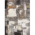 thumbnail image 1 of La Dole Rugs Cream Copper Gold Grey Metalic Rustic Abstract Patches Pattern Area Rug For Living Room Bedroom Dining Kitchen Tapis, 1 of 6
