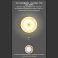 thumbnail image 2 of EDHITNR Clearance Solar Intelligent Human Body Infrared Sensor With Night Wireless LED Charging Magnetic Bedside Bedroom Table Lamp Black and Friday Deals 90% off, 2 of 2