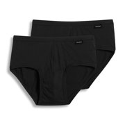 Jockey Men's 100% Cotton Elance Poco Brief - 2 Pack