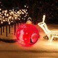 thumbnail image 3 of Leutsin Christmas Decorations Outdoor Indoor,Christmas Decorations For Home,60CM Outdoor Christmas Inflatable Decorated Ball Giant Christmas Inflatable Ball Christmas Tree Decorations with Lamp, 3 of 6
