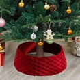 thumbnail image 4 of Christmas Plush Tree Collar for Tree Base - Decorative Apron for Gift Storage, Surrounding Feeling Decoration for Home and Event Venues, 4 of 8