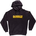 thumbnail image 1 of DEWALT Men's Brand Carrier Pullover Hoodie (Medium, Black), 1 of 3