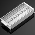 thumbnail image 3 of Dry Dish Rack Dishwashing Rack Kitchen Plate Rack Drain Tray for Dish Rack Compact Dish Rack Draining Dish Rack, 15.2x6.1 in, 3 of 7