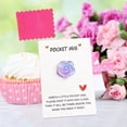 thumbnail image 4 of Chmadoxn Invitation Cards Gradient Glitter Rose Pocket Cuddle Card Gradient Rose Hugs Cards, 4 of 6
