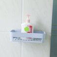 thumbnail image 3 of Bathroom Wall Organizer Shower Self Basket Bathroom Shelf Storage Organizer Durable Environmental-Friendly Tiled Wall for Glass Wall Living Room Kitchen, 3 of 7
