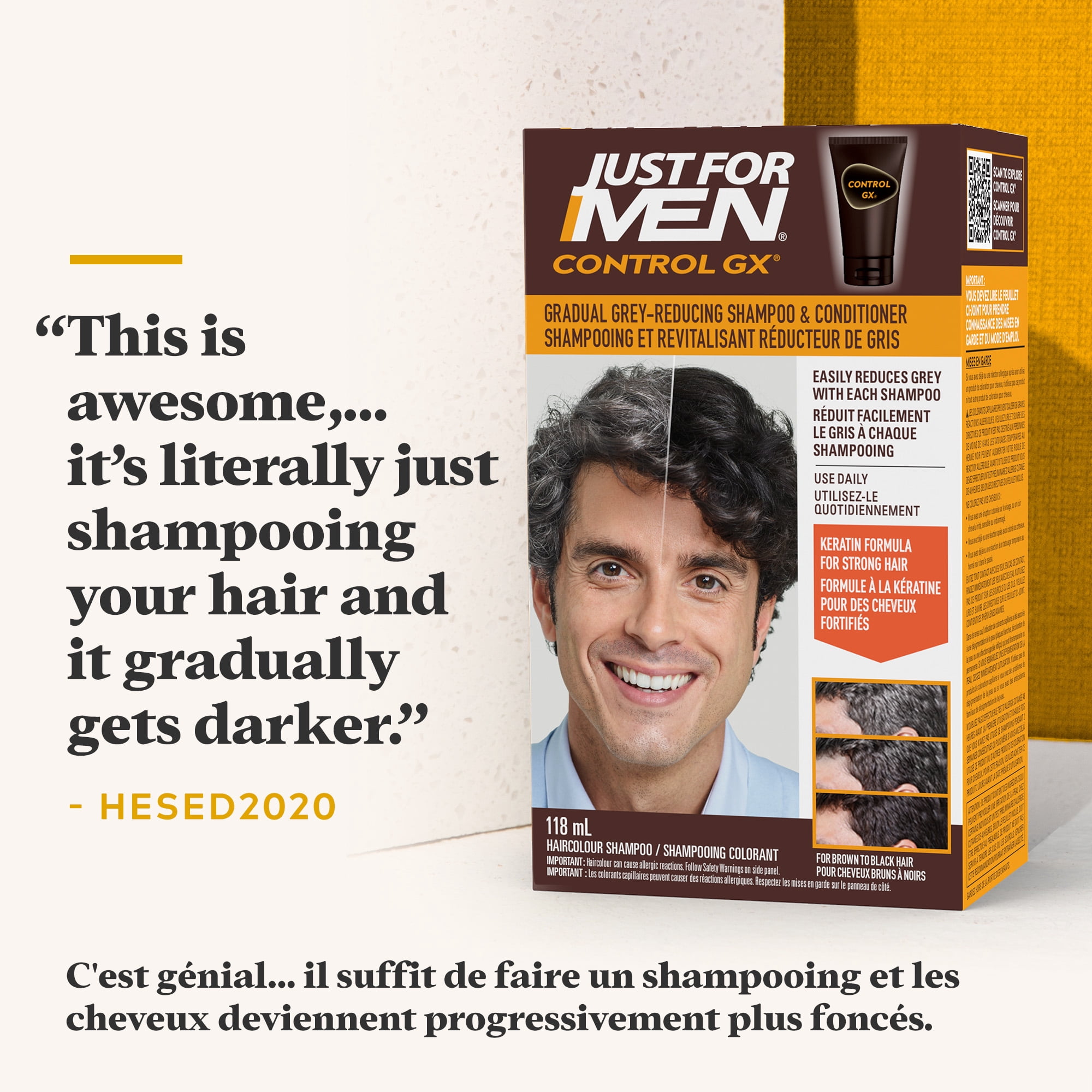 Just For Men Control GX Gradual Grey-Reducing Shampoo & Conditioner