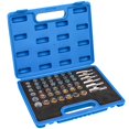 thumbnail image 1 of Luney 114PCS Oil Pan Drain Plug Repair Kit Oil Drain Plug Removal Thread Repair Tool Kit Drain Pans Automotive Rethreading Tools Kit M13 M15 M17 M20 M22 Metric Universal, 1 of 5