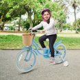 thumbnail image 3 of Gymax Vélo pour Enfants Rétro 18 Pieds' avec Guidon et Selle Réglables en Hauteur Bleu, 3 of 10
