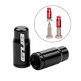 thumbnail image 1 of Bike Caps, 2Pcs Dust Caps Presta TC4 Titanium Alloy Bike Tire Caps Dust Shelter Covers for Inner Gas Nozzle - FV, 1 of 8