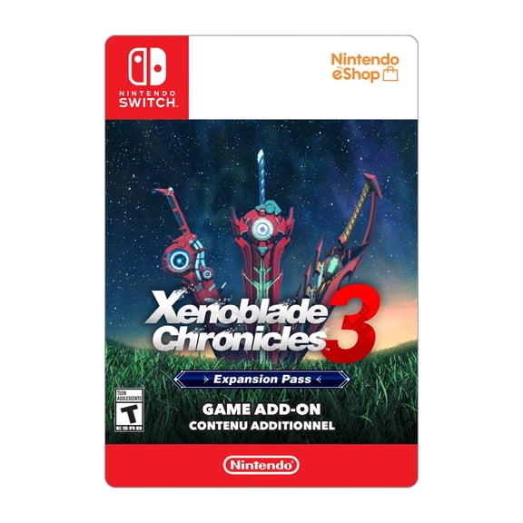 Nintendo Switch Xenoblade Chronicles 3 Expansion Pass $39.99 (Digital Code)