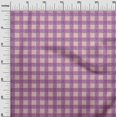 thumbnail image 3 of oneOone Rayon Light Pink Fabric Check Craft Projects Decor Fabric Printed By The Yard 56 Inch Wide, 3 of 4