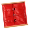 thumbnail image 2 of HILABEE Baby Learning to Toy Zipper Snap Button Buckle Lace Red Leather Shoes Buckle, 2 of 8
