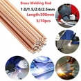 thumbnail image 2 of 1.0/1.5/2.0/2.5mm*500mm Brass Welding Rod Welding Wire Electrode Soldering Rod, 2 of 5