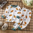 thumbnail image 4 of Kcodviy Automne Noël Ensemble pour Enfants Pyjamas Garçons Bébé Chaud Garçons et Si Pyjamas Dinosaure Filles Pyjamas à Manches Longues, 4 of 5