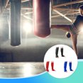 thumbnail image 3 of Baohd Taekwondo Leg Protector Breathable Sticker Adults Child Lightweight Protective Gear Washable Boxing Karate Equipment Red S, 3 of 6