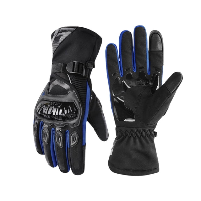 Thermo Grip Winter Motorcycle Gloves Insulated Touchscreen Compatible Riding Gear for Men and Women