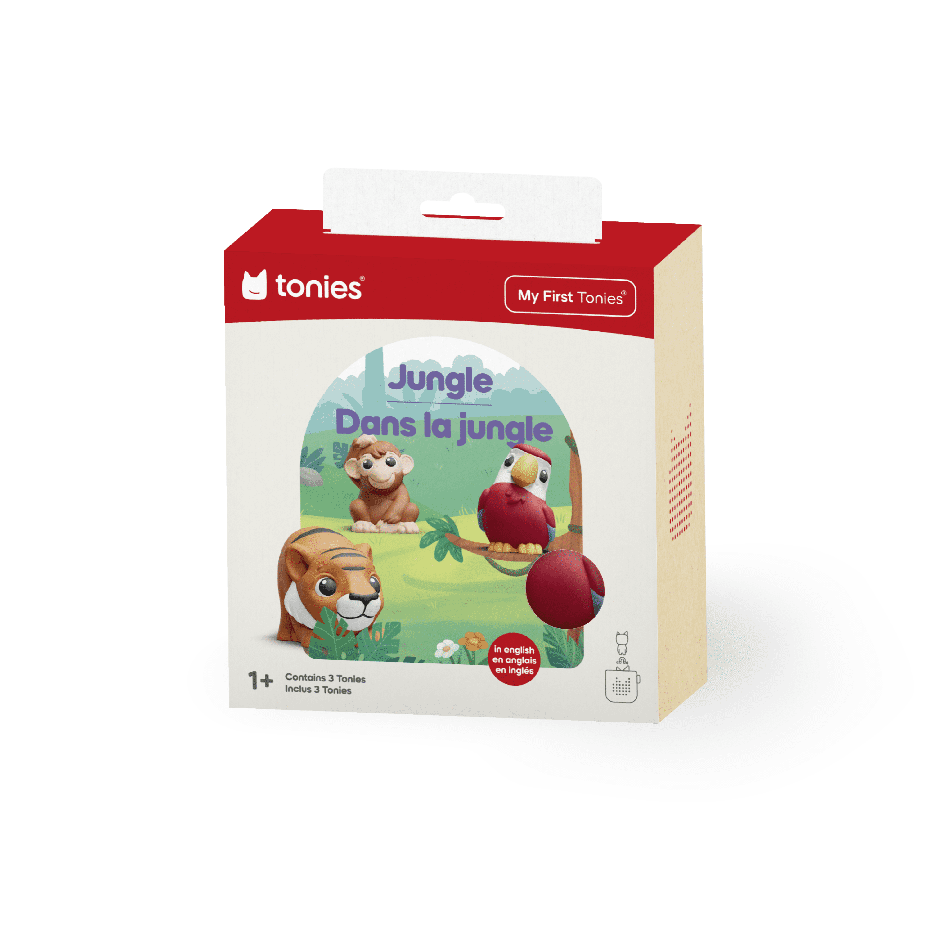 tonies My First Tonies: Jungle Set – 3 Pack Set (French)