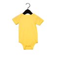 thumbnail image 1 of Bella Canvas Baby Jersey One Piece, 18-24, Yellow, 1 of 1