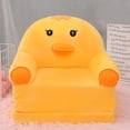 thumbnail image 3 of Plush Folding Children's Sofa Backrest Armchair 2 In 1 Folding Children's Sofa Cute Cartoon Lazy Sofa Without Padding Or Padding Core, 3 of 3