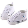 thumbnail image 1 of Gupgi Baby High Top Prewalker Soft Sole Anti Skid Pattern Printing Canvas Shoes, 1 of 4