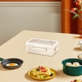 thumbnail image 3 of LeakProof Divided Lunch Box with Utensils Microwave Safe Food Container for Office, School Meal Prep (Plastic Bento Box), 3 of 8