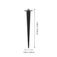 thumbnail image 4 of Miangastore 6pcs Solar Light Stake 160mm Path Light Replacement Stake Plastic Ground Stake, 4 of 8