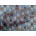 thumbnail image 4 of oneOone Cotton Poplin Fabric Brush Stroke Ikat Decor Fabric Printed BTY 56 Inch Wide, 4 of 4