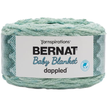 Bernat® Baby Blanket Dappled™ Yarn, Polyester #6 Super Bulky, 10.5oz/300g, 220 Yards